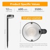 Ahaorigin 12 Pack Solar Pathway Lights Outdoor, 12 Brighter LED