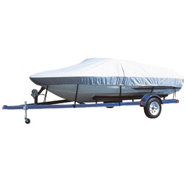 Carver Industries 79004 Trailerable Flex-Fit PRO Universal Boat Cover - 17' to 19' Centerline, 96" Beam