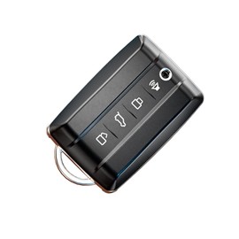 SUIOPPYUW Car Remote Key Fob Cover Car Key Case Suitable for Wall GWM Wey Tank 300 Key Shell Cover Durable Protective, Black