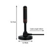 Vecys Digital TV Antenne DVB-T2 Portable Indoor Outdoor TV DTMB