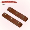 TIXIPEM Leather Handle Wrap [2PCS] - Handbag Handle Wrap Cover