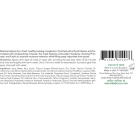 Mario Badescu Flower & Tonic Mask - Absorbe el exceso de grasa y brillo - Cuidado facial suave y purificante para hombres y mujeres - Mascarilla facial ideal para pieles mixtas, grasas o sensibles, 56 gr