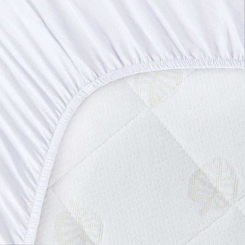 Waterproof Travel Cot Mattress Protector, Fits For 95x65cm Travel Cot