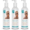 Crema Hidratante Humectante 250 Ml 3 Pzs Para Bebes Niños