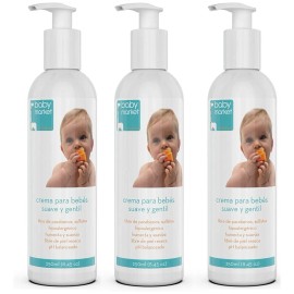 Crema Hidratante Humectante 250 Ml 3 Pzs Para Bebes Niños