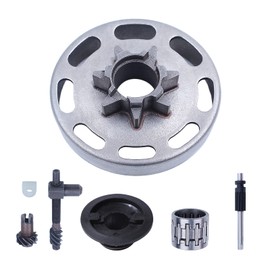 Adefol 325"-7T Clutch Drum Kit for Husqvarna 435 435E 440 440E Chainsaw Replacement Part with Oil Pump,Clutch Bearing, Worm Gear,Chain Adjuster for 503894701, 505441501, 544212402