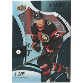 2021-22 Upper Deck Allure Hockey Rookies Black Rainbow Shane Pinto Rookie Card RC #138 WN17