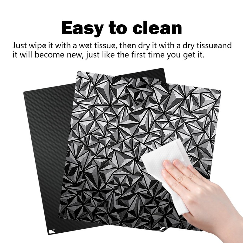 HzdaDeve 260X271MM for Centauri Carbon Build Plate PEI PEO Sheet