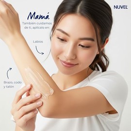Nuvel Vaselina para Bebé 220 g | Vaselina Hipoalergénica y Natural a Base de Petrolato | Protege, Hidrata y Cuida la Piel Sensible del Bebé