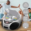 Magnavox MD6924 Portable Top Loading CD Boombox with AM/FM Stereo