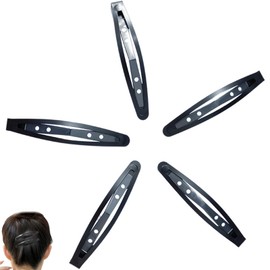 まちの波 ヘアピン 髪留め パッチンピン シリコンの滑り止め 髪に跡が残らない ヘアクリップ 大きめ 子供 しっかりとまる 跡がつかないピン 前髪 スリムピン 髪飾り