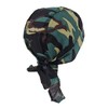 Camo Zandana Green Tie Bandana Style Fitted Skull Cap Biker