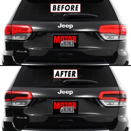 SlickMod PreCut Vinyl Smoke Tint for 2014-2021 Jeep Grand Cherokee Tail Light (4. Taillight Cutout, 20% Dark Smoke)