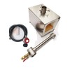 Metal Melting Furnace Burner Knife Making Blacksmith Gas Propane Forge
