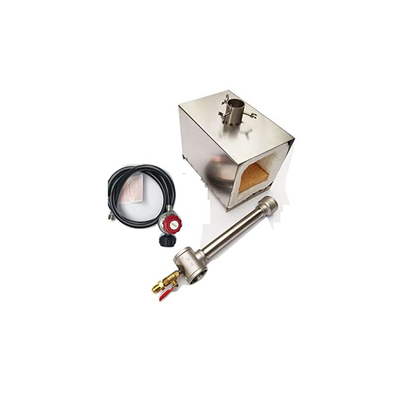 Metal Melting Furnace Burner Knife Making Blacksmith Gas Propane Forge