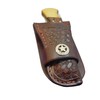 Custom Hand Tooled Leather Knife Sheath for Buck 110 Tooled