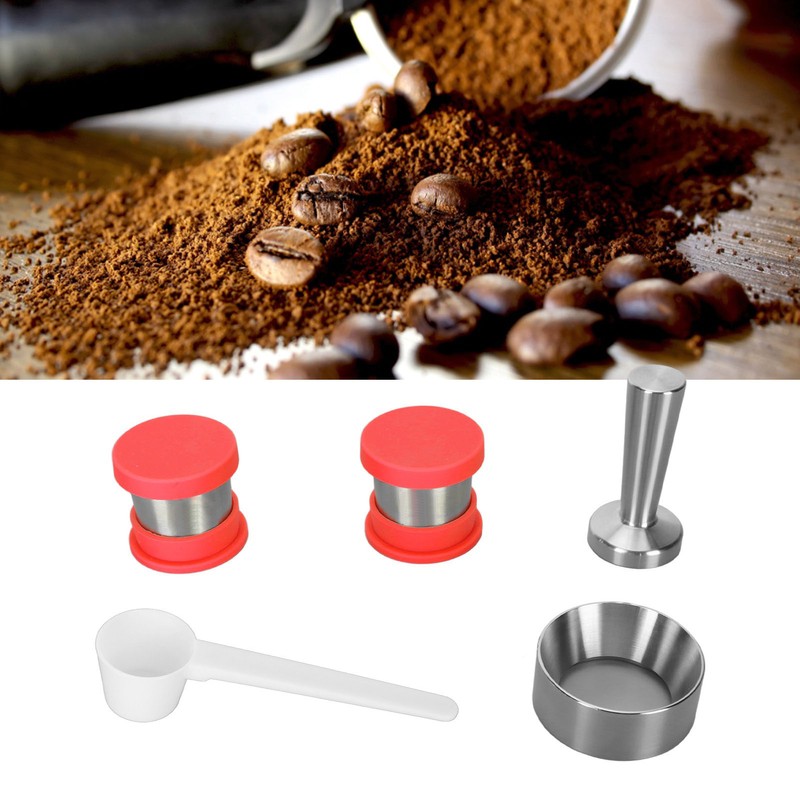 Refillable Coffee Capsule Stainless Steel Durable Reusable Coffee Pod for