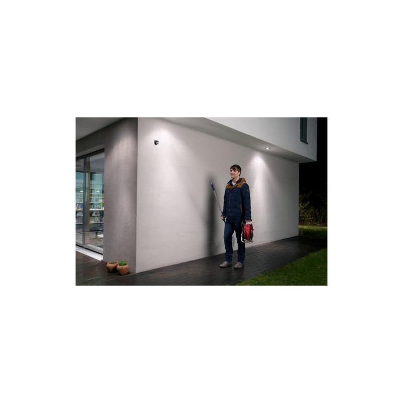 OSRAM SENSOR Wandleuchte mit 110° Bewegungs- und Lichtsensor für bündige