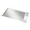 Q-Ho SUS430 Stainless Steel Plate Slim 5.9 x 11.8 inches
