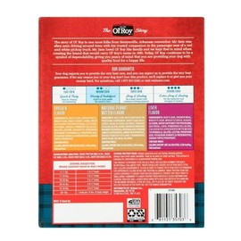 Ol's~Roy Munchy Bones Dog Treats Value Pack, Original Chicken, Liver & Peanut Butter, Long lastin, Tail Waggin Bone Chews ~ (21 Count) ~ (2 Count) ~ (Original Chicken, Liver & Peanut Butter)