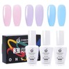 Cherimoya Juego de Esmaltes de Uñas en Gel Semipermanentes 3
