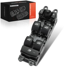 A-Premium Master Power Window Switch Compatible with Volvo XC60 2010-2017, S60 2011-2018, S60 Cross Country 2016-2018, V60 2014-2018, V60 Cross Country 2015-2018, Front Left Driver Side