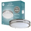 GE LED+ Motion Sensor Fixture, 20W, Flush Mount Ceiling Light
