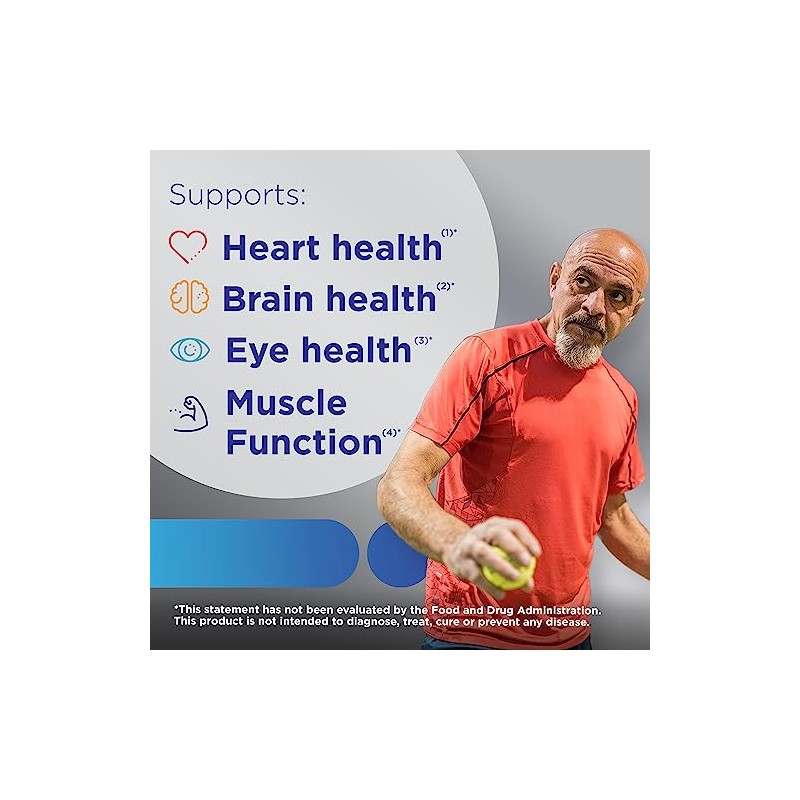 Centrum Silver Men's 50+ Multivitamin with Vitamin D3, B-Vitamins, Zinc