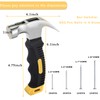 Nail Assortment Kit and 8oz Small Hammer, 650 Pcs Small