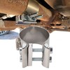 Clamp On Wideband Sensor Bung Adapter Adjustable Stainless Steel Oxygen