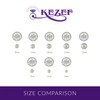 KEZEF Pearl Necklaces for Women - Simulated Faux Cream White