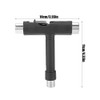 Alomejor 2 Sets Skateboard Wrench Steel T Shape Skateboard Roller