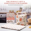 FIZZBOP Beeswax Bread Bags 2-Pack, Reusable XL 13x17 Inch For
