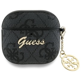 CG MOBILE Fall Guess 4G Charm Collection for AirPods 4 (Black)