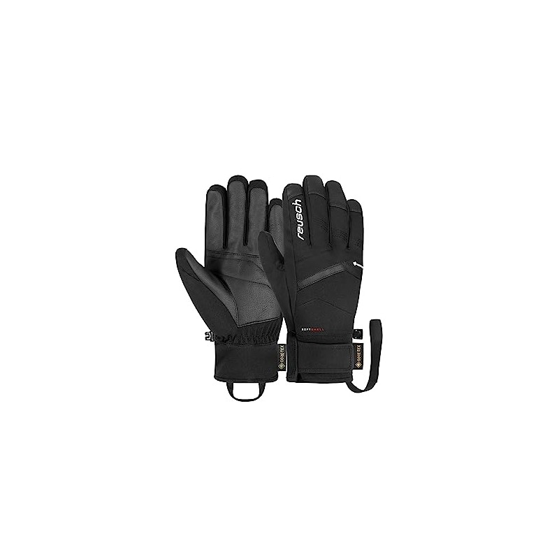 Reusch Mens Blaster Gore-Tex Extra Warm Waterproof Breathable Gloves Black/White