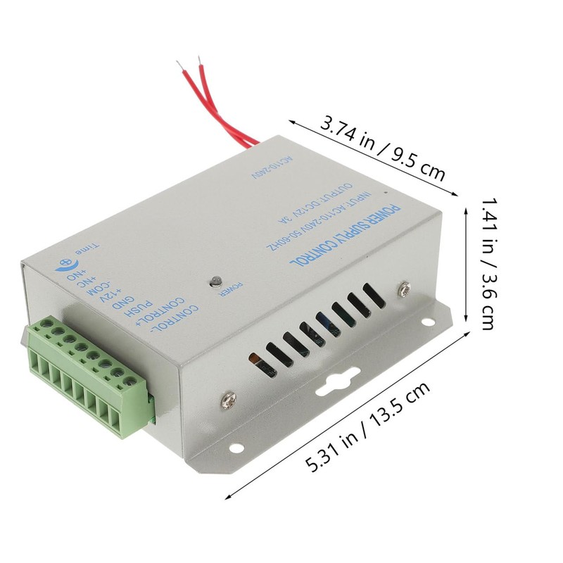Uonlytech AC 110 240 V to DC 12 V 3