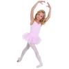 Body Wrappers Microfiber Camisole Tutu Leotard, Lilac, 8-10