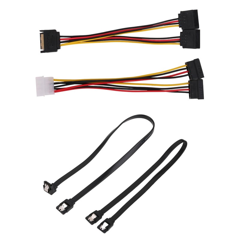 kiki fancy SATA Cable Kit - SATA Power Cable, Power