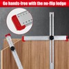 PENGZHAN - Adjustable Drywall T-Square Tool - Aluminum - for