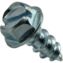 Hard-to-Find Fastener 014973265977 Slotted Hex Washer Sheet Metal Screws, 12 x 1/2-Inch, 100-Piece