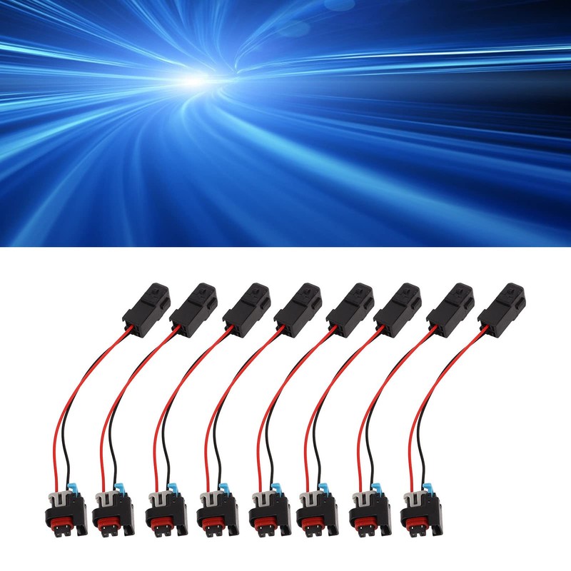 Cable de Inyector de Combustible, 8 Piezas de Arnés de