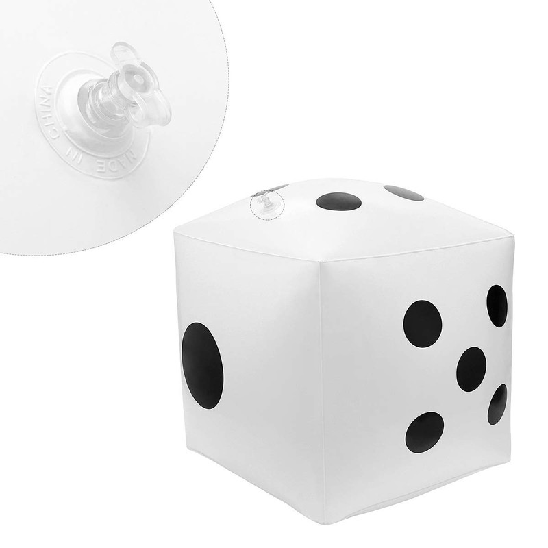 CCINEE Jumbo Dice 30cm Giant Big Beach Ball Jumbo Dice