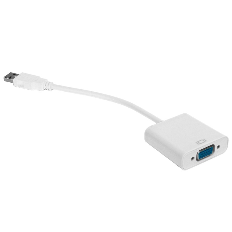 USB3.0 to VGA Converter 5Gbps HD 1080P Adapter Cable 15Pin