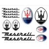 Maserati Decal Set Stickers