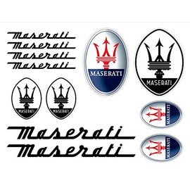 Maserati Decal Set Stickers