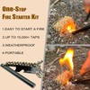 VVAAGG Flint and Steel Fire Starter Kit Survivor, 3/8 inch