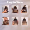 Tape in Weft Hair Extensions, Darkest Brown 18 Inch
