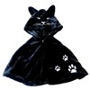 Rubies Mantello gatto nero preschool - 2-3 anni