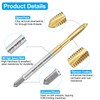 sourcing map Tap and Drill Bit Set, 4pcs M3 x