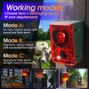 OUDAER Solar Outdoor Motion Sensor Alarm - Dog Barking &
